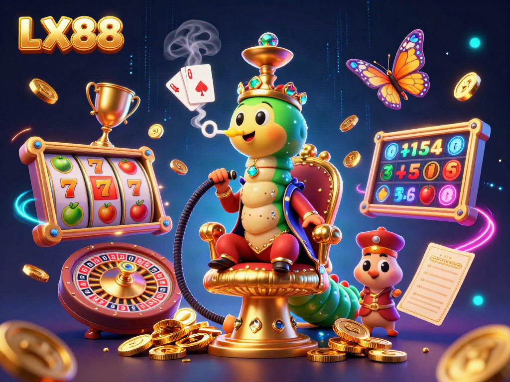 Engage in thrilling casino fun with LX88 featuring dynamic slots and captivating character artistry.