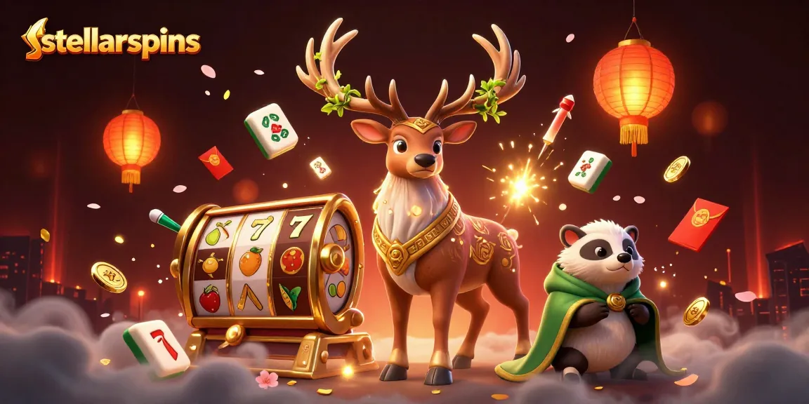 Engage in stellarspins with vivid slot reels and Celtic magic in this stunning 3D casino illustration.